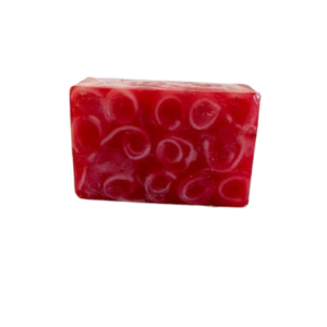 strawberry and goat milk soap